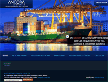 Tablet Screenshot of ancoralog.com